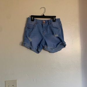 Light Blue jean short